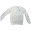 FILA Leverano Regular Crew Sweat, Bianco, M Uomo