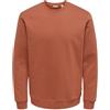 Only & Sons Onsconnor Reg Crew Neck Sweat Noos, Sequoia, M