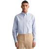 GANT REG OXFORD SHIRT, Camicia Uomo, Blu ( LIGHT BLUE ), L