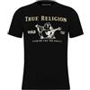 True Religion Short Sleeve Metallic Buddha Tee T-Shirt Uomo