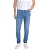 Replay Anbass Powerstretch Denim, Jeans Uomo, 009 Blu Medio 876, 34W / 32L