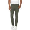 Amazon Essentials Pantaloni Chino Elasticizzati Comodi a 5 tasche, Vestibilità Skinny Uomo, Verde Oliva, 28W / 28L