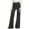 Urban Classics Ladies' Vintage Flared Denim Jeans Donna Jeans Denim/Blu Regular