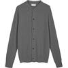 Diana Studio - Cardigan in Maglia in Lana Merino, Effetto Bouclè, Uomo, Casual Fit