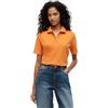Tommy Hilfiger Polo da Donna 1985 Reg Pique SS Ww0Ww43224 S/S, Arancione (Orange Thunder), M