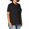 Tommy Hilfiger - Polo da Donna a Maniche Corte (Standard e Plus) - Nero - XL