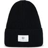 Buff Beanie Knitted Drisk Black Unisex Adulti