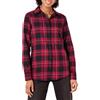 Amazon Essentials Camicia da Donna in Flanella Scozzese Leggera a Maniche Lunghe con vestibilità Classica, Motivo Chelsea Tartan, XXL