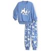 CALIDA Toddlers Set di Pigiama, Blu (Vista Blue), 116-122 Bambine e Ragazze
