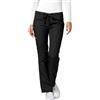 ADAR Medical Uniforms Adar Universal Divise Sanitarie Donna - Pantaloni a Gamba Dritta con Cordoncino per Camice - 510 - Black - L