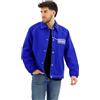 HUGO Giacca da uomo Outerwear, Open Blue, XS
