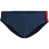 JACK & JONES Costume a slip con inserto di tessuto sul fianco. Blu