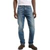 Lee Uomo Jeans West, Regular Straight Fit, Straight Leg, Rendition, 34W / 34L