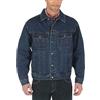 Wrangler Giacca di jeans sfoderata da uomo robusta, Indaco antico., XXXL
