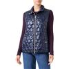Geox W Myluse Vest Giacca, Blazer Blu Marine, 50 Donna