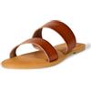 Amazon Essentials Sandalo Slip-on a Punta Aperta con Due Cinturini Donna, Confezioni Multiple
