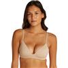 Calvin Klein Wire Free T Shirt Bra, Regisseno, Beige (Cedar), 34D