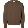SELECTED MEN Slhrelaxluke LS Sweat Crew Neck Uomo