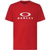 Oakley Maglietta da Uomo O Bark 2.0 O Bark 2.0, Rosso Fiamma., L