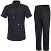 MISEMIYA - Giacca da Cuoco e Pantaloni da Donna - Giacca da Cuoco da Donna - Divisa da ospitalità - 8441-8312 - 3XL, Nero