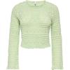 ONLY Onlelke Life LS-Pullover Knt Nca, Laurel Green, M Donna