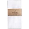 Selected Hanky Fazzoletti da uomo, 100% morbido cotone, bianchi, classici, in confezione da 12