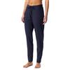 Schiesser Schiesser - Pantaloni Lunghi da Donna con Polsini in Cotone, Misto + Parte Inferiore del Pigiama (1 Pezzo), Blu Scuro_184101, 48
