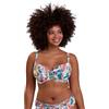 Sans Complexe Fidji - Bikini da Donna, Stampa Bianca esotica, 2E