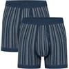 Schiesser Multipack 2pack Hose Kurz, Slip Uomo, Blu Scuro, 8