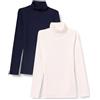 Amazon Essentials Donna Dolcevita in Maglia a Costine a Maniche Lunghe dalla vestibilità Aderente (Disponibile in Taglie Forti)