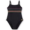 Haute Pression Colibri CO1, Costume Intero Bambina, Noir,
