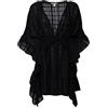 ESPRIT 053ea1q307, Camicetta Lunga, Donna, Nero 001