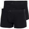 Adidas Adidas Herren Unterwäsche Boxershorts 2er Pack - Low Rise Trunk (2pk) - Active Flex Cotton 3 Stripes Intimo Uomo