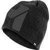 Millet - Logo Beanie - Berretto Misto in Lana Merino - Escursionismo, Trekking, Lifestyle, Nero (Nuovo Logo), Taglia Unica