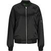 JJXX JACK & JONES JXMADISON SATIN BOMBER JACKET, Bomber Da donna, Black, S
