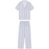 Women'secret Pijama Masculino Manga Corta Colección Mix And Match Green House Pigiama, Avorio, S Donna
