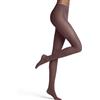 FALKE Matt Deluxe 30 DEN W Ti trasparenti velati tinta unita 1 pezzo, Collant Donna, Marrone Cayenne 5950, L