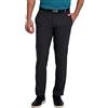 Haggar Men's Cool Right Performance Flex Solid Straight Fit Flat Front Pant