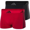 adidas Trunk (2pk) -Active Micro Stretch Seamless Pantaloncini, Assorted_4am027, S Uomo