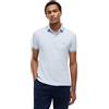 Tommy Hilfiger Uomo Maglietta Polo Maniche Corte Tipped Seasonal Slim Fit, Blu (Breezy Blue), XL