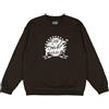 Daft Punk Felpa Girocollo Marrone DP Retail Crest, Nero, XL