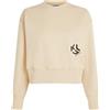 KARL LAGERFELD JEANS Donne Regular Logo Sweatshirt Frassino legnoso M
