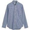 Gant Reg Poplin - Maglietta Classica da Uomo, Colore Blu College, Standard, College Blue., M