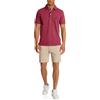 Nautica - Polo da Uomo a Maniche Corte in Cotone Elasticizzato - Rosso - XX-Large