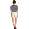 Tommy Hilfiger Donna Pantaloncini in Felpa in Cotone, Beige (Calico), M