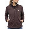 Carhartt Giacca invernale da donna Relaxed Fit Light Isolated, Blackberry, S