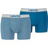 Levi's Boxer, Boxer Uomo, Blu 02, S