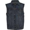 Urban Classics Denim Vest Uomo Gilet azzurro Regular