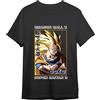 Comic Studio | Goku Super Sayan 3 Dragon Ball Z Maglietta | Licenza Ufficiale | Unisex | Nero | L