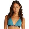 Calvin Klein Donna Top Bikini Bralette Imbottitura Estraibile, (Storm Blue), XS